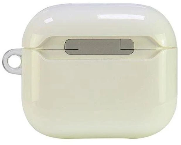 Audi IML geometrinio rašto AirPods 3 dėklas - baltas