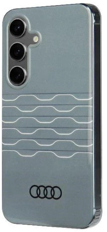 Audi IML Geometric Pattern Dėklas S24 S921 Pilkas kietas dėklas AU-IMLS24-A6/D3-GY