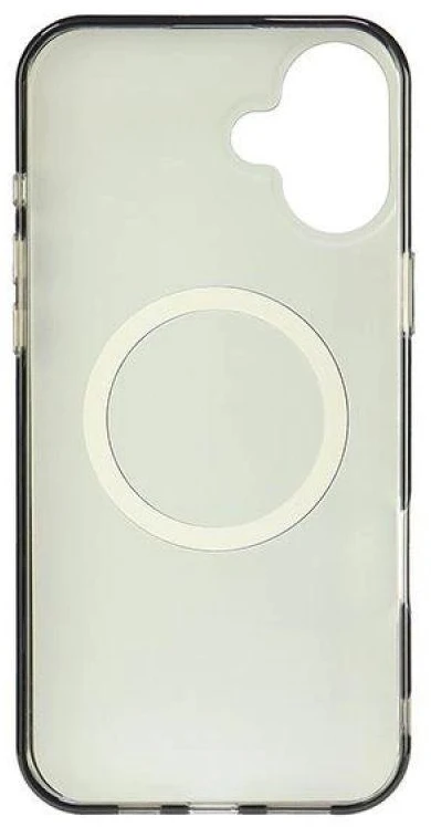 Audi IML Stitching Pattern MagSafe Apple iPhone 16 Plus 6.7″ juodos spalvos kietas dėklas AU-IMLMIP16M-Q5/D3-BK