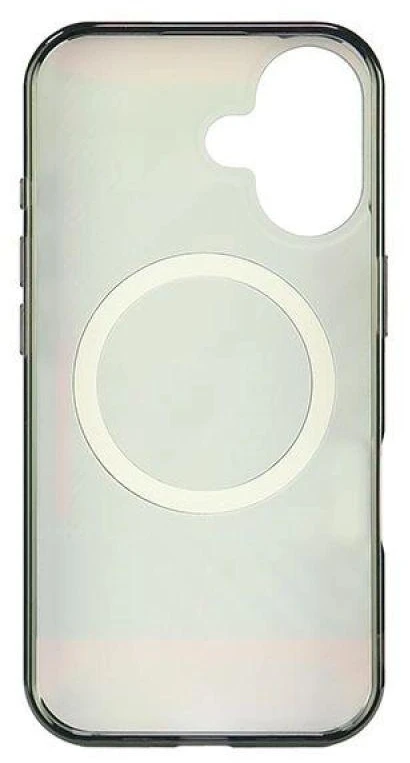 Audi IML Sport MagSafe Apple iPhone 16 6.1″ juodos spalvos kietas dėklas AUS-IMLMIP16-RSQ/D2-BK