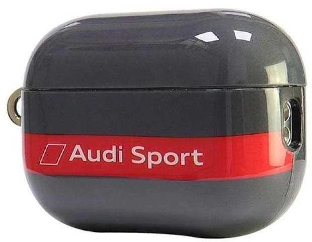 Audi IML Sport AirPods Pro 2 dėklas pilkos spalvos AUS-IMLAPP2-RSQ/D4-GY