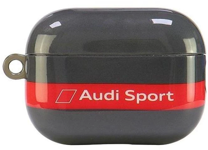 Audi IML Sport AirPods Pro 2 dėklas pilkos spalvos AUS-IMLAPP2-RSQ/D4-GY