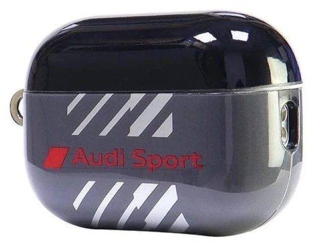 Audi IML Sport AirPods Pro 2 dėklas juodos spalvos AUS-IMLAPP2-RSQ/D1-BK