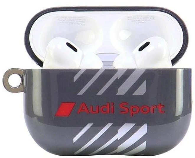 Audi IML Sport AirPods Pro 2 dėklas juodos spalvos AUS-IMLAPP2-RSQ/D1-BK
