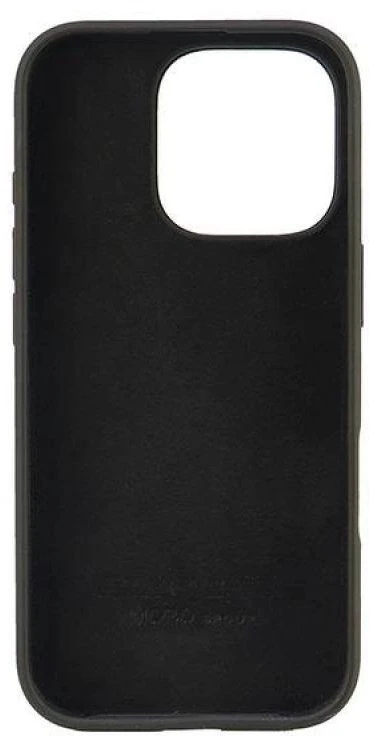 Audi Silicone Dėklas Apple iPhone 16 Pro 6.3″ juodos spalvos kietas dėklas AU-LSRIP16P-Q3/D1-BK