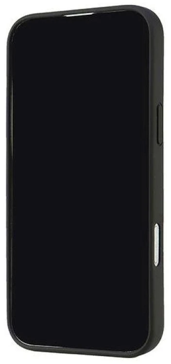Audi Silicone Dėklas Apple iPhone 16 Pro Max 6.9″ juodos spalvos kietas dėklas AU-LSRIP16PM-Q3/D1-BK