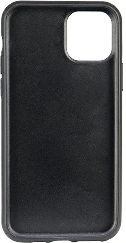 Audi Synthetic Leather Apple iPhone 11 Pro 5.8″ juodos spalvos kietas dėklas AU-TPUPCIP11-TT/D1-BK