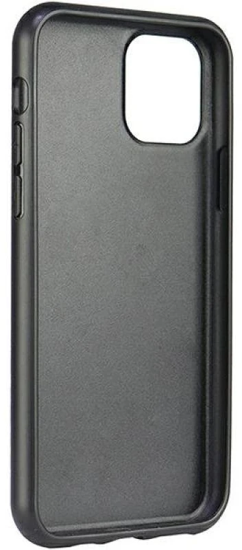 Audi Synthetic Leather Apple iPhone 11 Pro 5.8″ juodos spalvos kietas dėklas AU-TPUPCIP11-TT/D1-BK