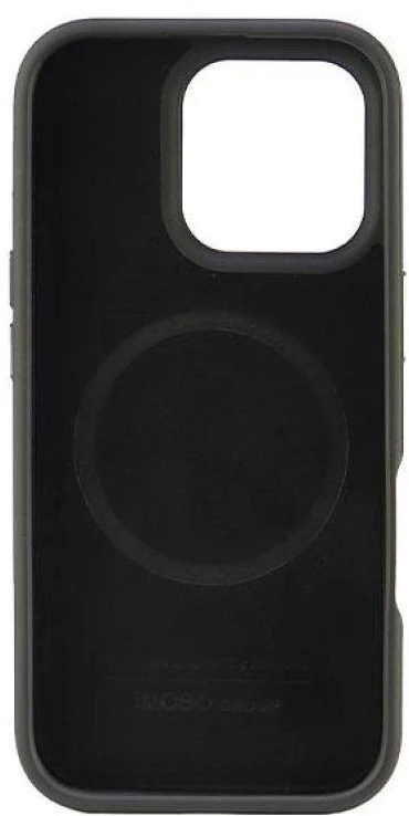 Audi Synthetic Leather MagSafe Apple iPhone 16 Pro 6.3″ juodos spalvos kietas dėklas AU-TPUPCMIP16P-GT/D3-BK