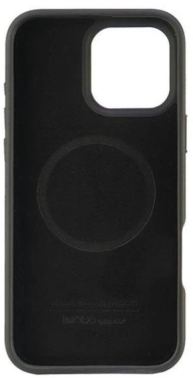 Audi Synthetic Leather MagSafe Apple iPhone 16 Pro Max 6.9″ juodos spalvos kietas dėklas AU-TPUPCMIP16PM-GT/D3-BK