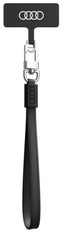 Audi virvelė telefonui 28cm 10mm Leather juodos spalvos AU-HSLSL-GT/D1-BK