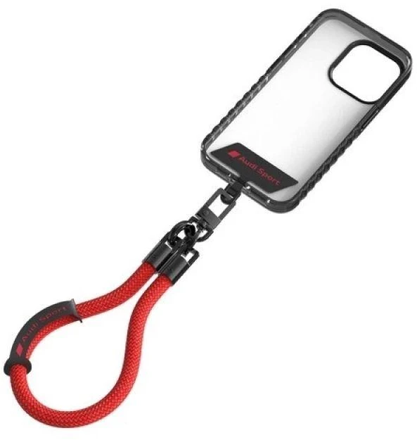 Audi virvelė telefonui 28cm 10mm red AUS-HSL10-RSQ/D1-RD