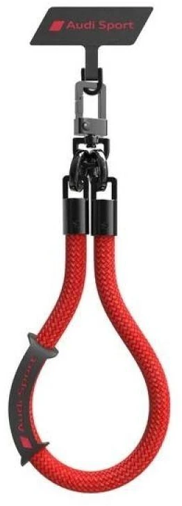 Audi virvelė telefonui 28cm 10mm red AUS-HSL10-RSQ/D1-RD