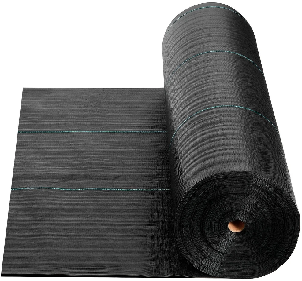 VEVOR Piktžolių barjeras 1.8x76.2m 141.7g juodas