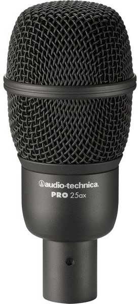 Audio-Technica PRO25AX, microphone - juodas, XLR