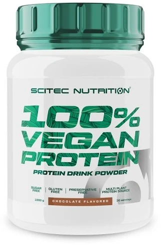 Scitec Vegan Protein 1000g Lazdynų riešutų ir graikinių riešutų