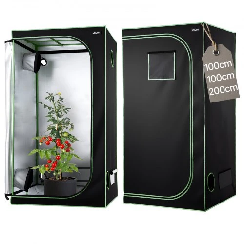 VEVOR Vidinis auginimo tentas 100 x 100 x 200 cm