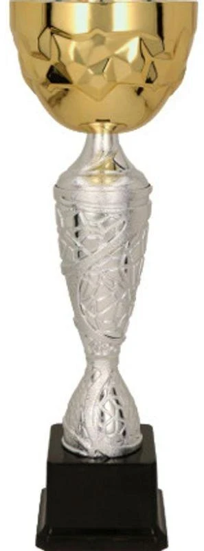 Auksinė ir sidabrinė metalinė taurė 4186E