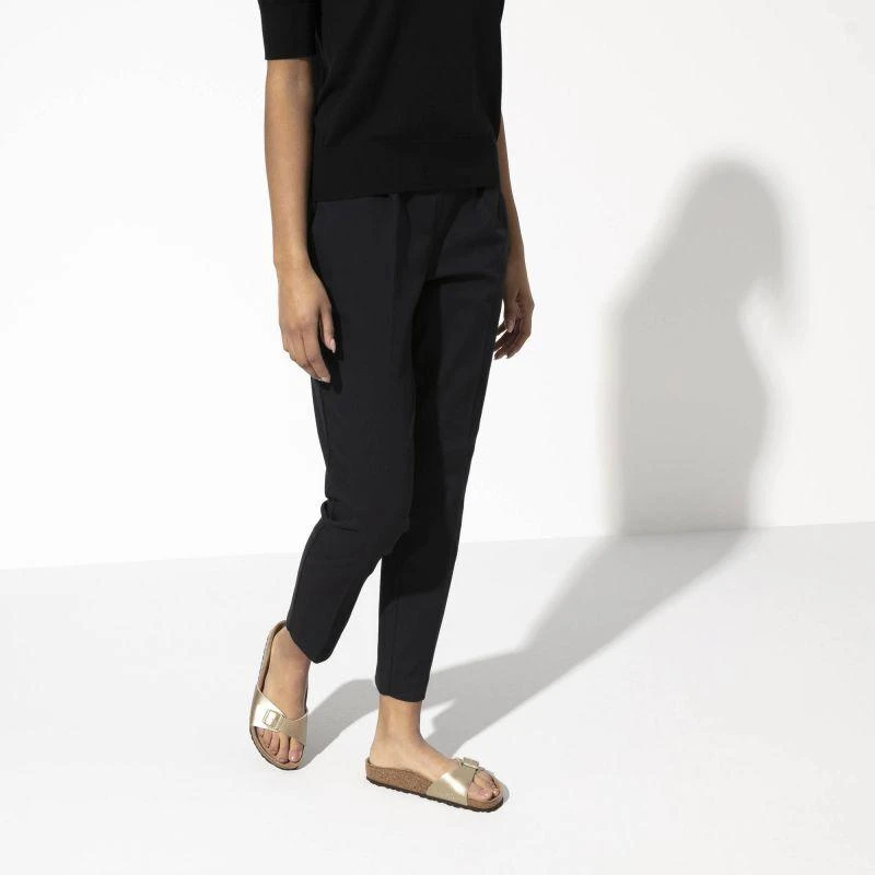 Auksinės Birkenstock Madrid Birko-Flor moteriškos basutės (1016106)