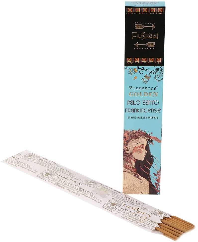 Ancient Wisdom Palo Santo ir frankincenso smilkalų lazdelės, 15 g – namams