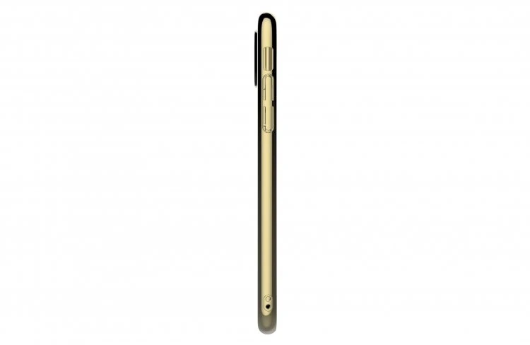 Devia Auksinis TPU telefono dėklas iPhone XS/X 5.8"