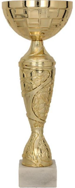 Aukso spalvos metalinė taurė 9098E