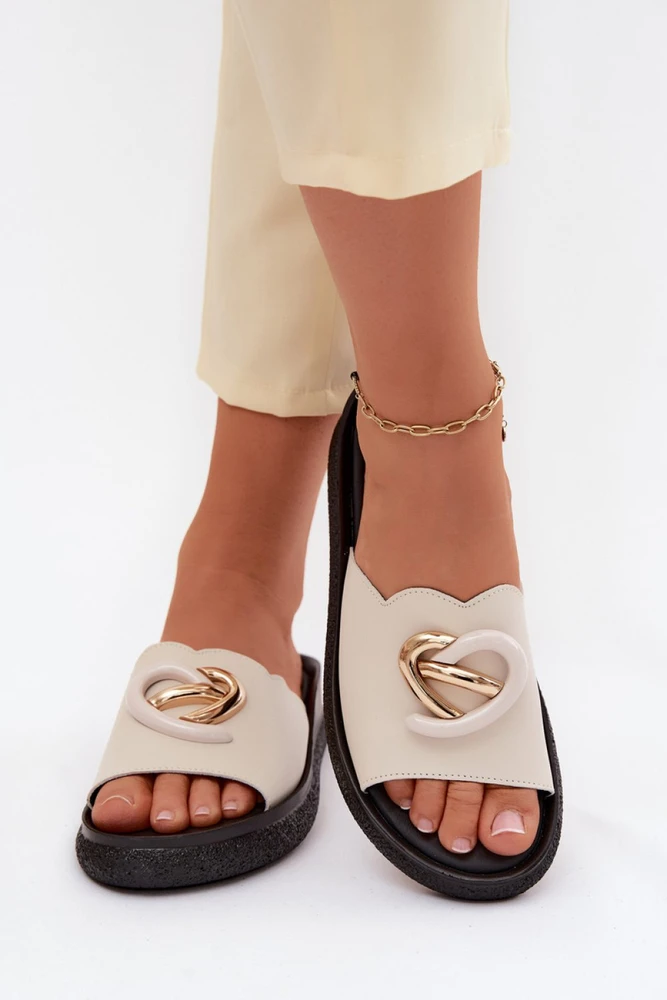 Aukštakulnės basutės su natūralios odos vidpadžiu Step in style