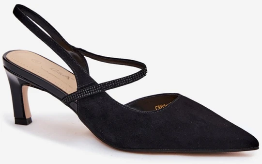 Aukštakulnės basutės su smailėjančia nosimi Step in style