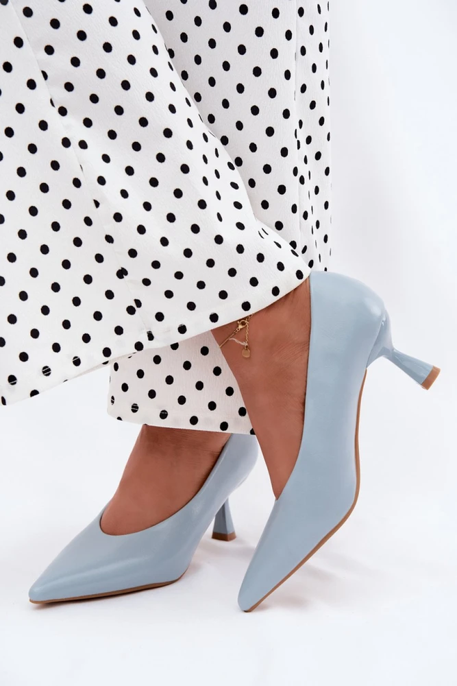 Aukštakulniai bateliai iš odos imitacijos Step in style