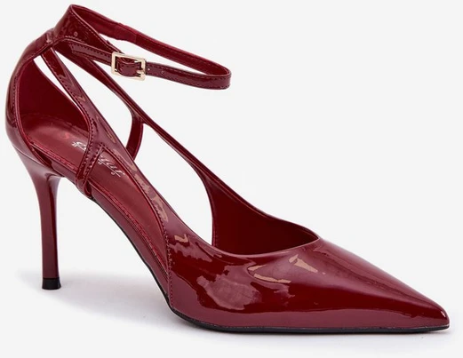Aukštakulniai bordo spalvos iš ekologiškos odos Fionnel – elegancijai ir pasitikėjimui žingsnyje.
