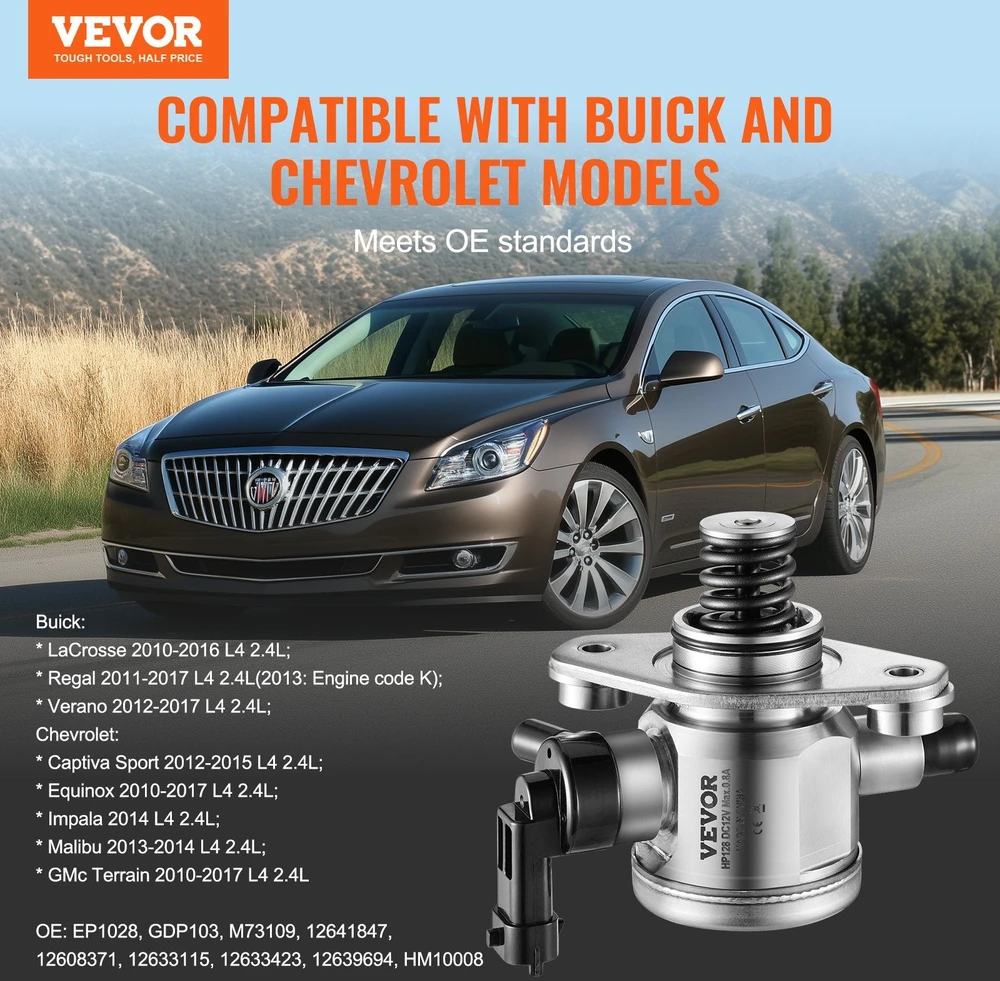 VEVOR Aukšto slėgio kuro siurblys Buick, Chevrolet, GMC
