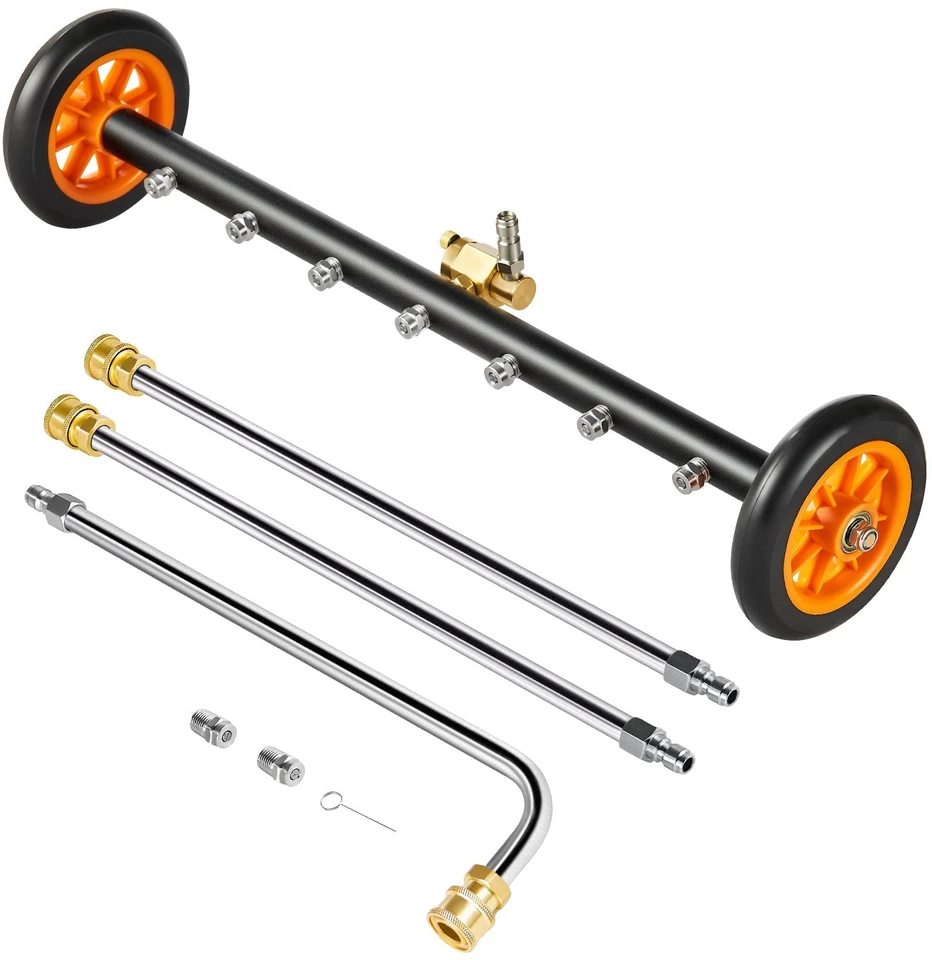 VEVOR 24" automobilio plovimo įrenginys su ratais
