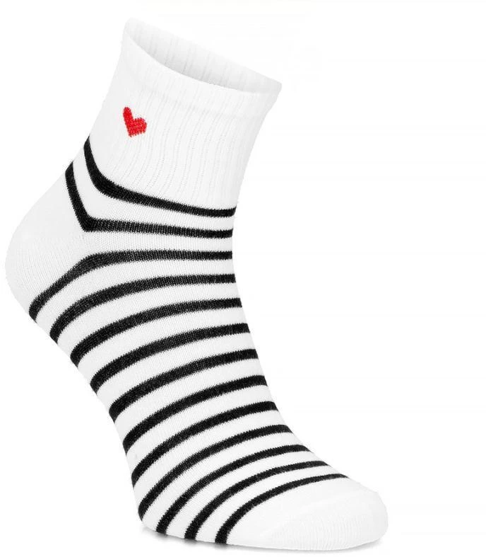 Aukštos baltos moteriškos kojinės Filippo SD-AN09