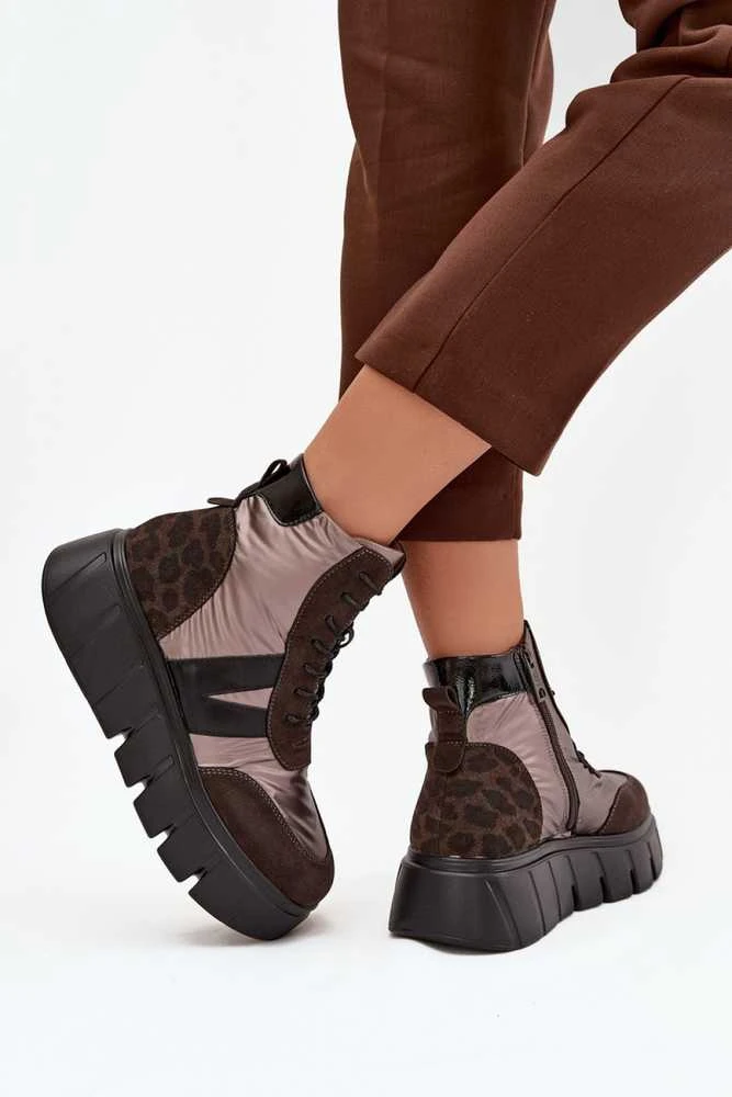 Auliniai batai moteriški Platform Boots