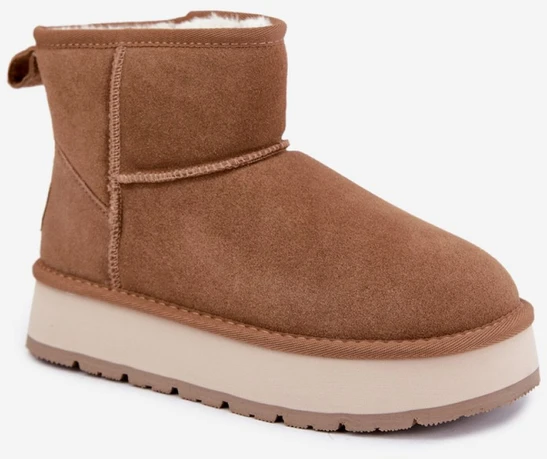 Aulinukai su platforma ir zomšos paviršiumi Step in style