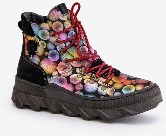 Aulinukai su spalvotu raštu Step in style