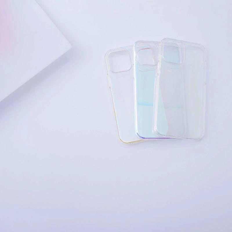 Hurtel Aurora Apple iPhone 13 Pro gel neon dėklas telefonui violetinės spalvos