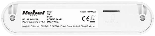 4G LTE maršrutizatorius REBEL RB-0702