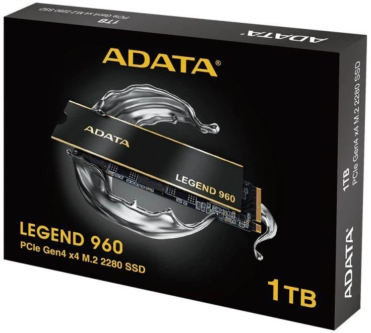 Ausinės ADATA LEGEND 960 1TB M.2 2280 PCIe Gen3x4 SSD