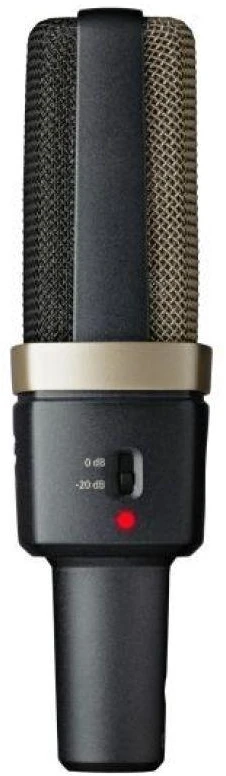 AKG C314 – didelės diafragmos kondensatorinis mikrofonas, kintamos charakteristikos