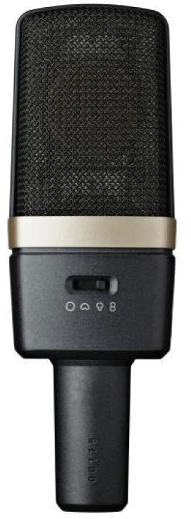 AKG C314 – didelės diafragmos kondensatorinis mikrofonas, kintamos charakteristikos