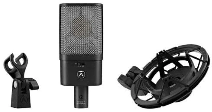 Carruzzo Austrian Audio OC16 Juoda, Pilka Studijos mikrofonas