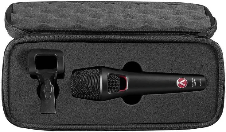 Carruzzo Austrian Audio OD505 Juoda Scenos / pasirodymų mikrofonas