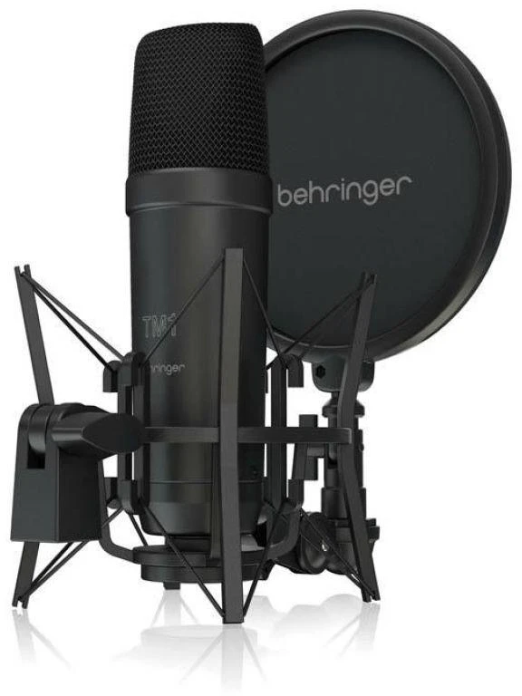 „Behringer TM1 Rec“ rinkinys: mikrofonas + priedai