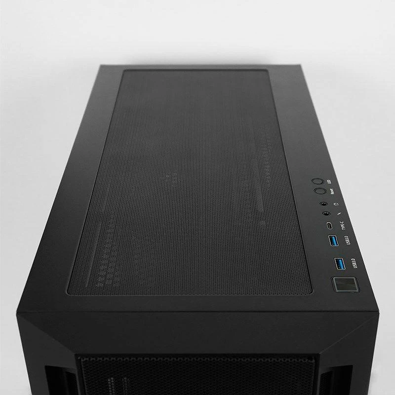 CHIEFTEC APEX AIR didelio oro srauto žaidimų važiuoklė E-ATX Juodas