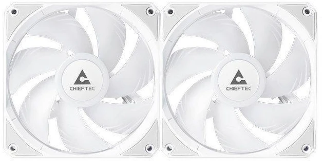 Chieftec ICEBERG 240-RGB-W Kompiuterio dėklas All-in-one liquid cooler 12 cm Baltas