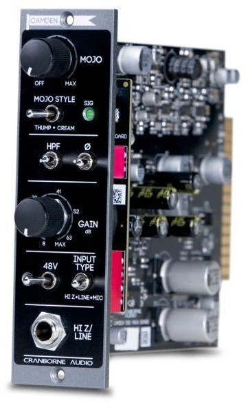 Ausinės Cranborne Audio Camden 500 – mikrofoninis pirminis stiprintuvas, 500 serijos modulis