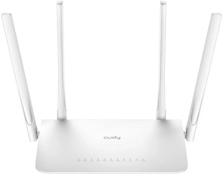 Ausinės CUDY WR1300 Gigabit LAN AC1200 dviejų juostų WiFi Mesh maršrutizatorius