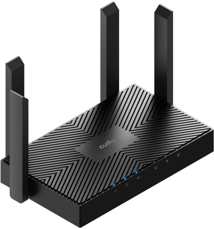 Belaidis Maršrutizatorius - Cudy WR3000 Gigabit Dual-Band 2.4/5 GHz Juodas