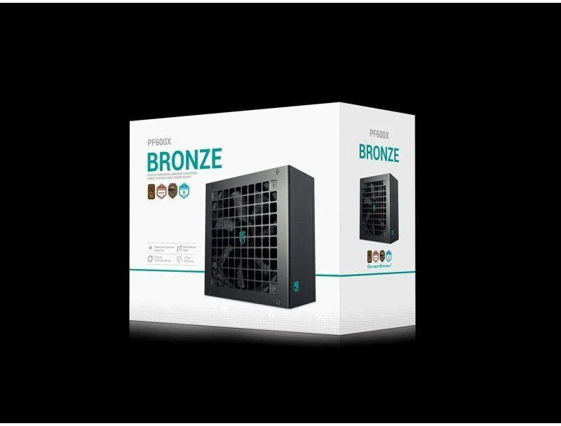 „Deepcool 80 PLUS Standard“ maitinimo blokas | PF600X | 600 W